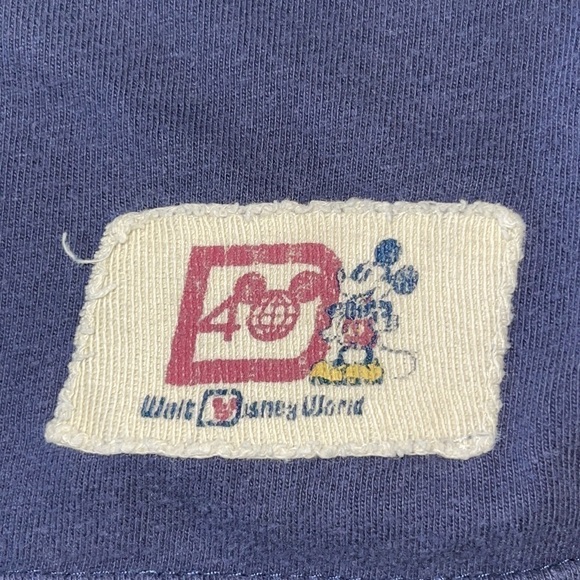 Disney Parks Walt Disney World Mickey Mouse Embroidered Short Sleeve Tee - Picture 6 of 8